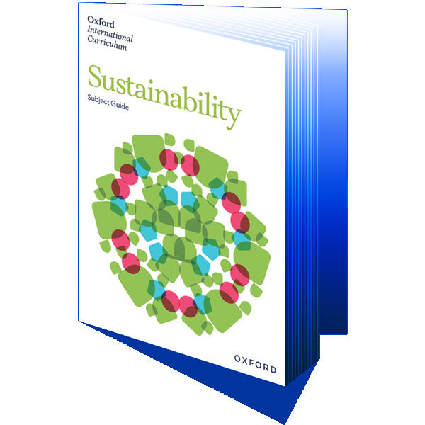Oxford International Curriculum for Sustainability guide book cover
